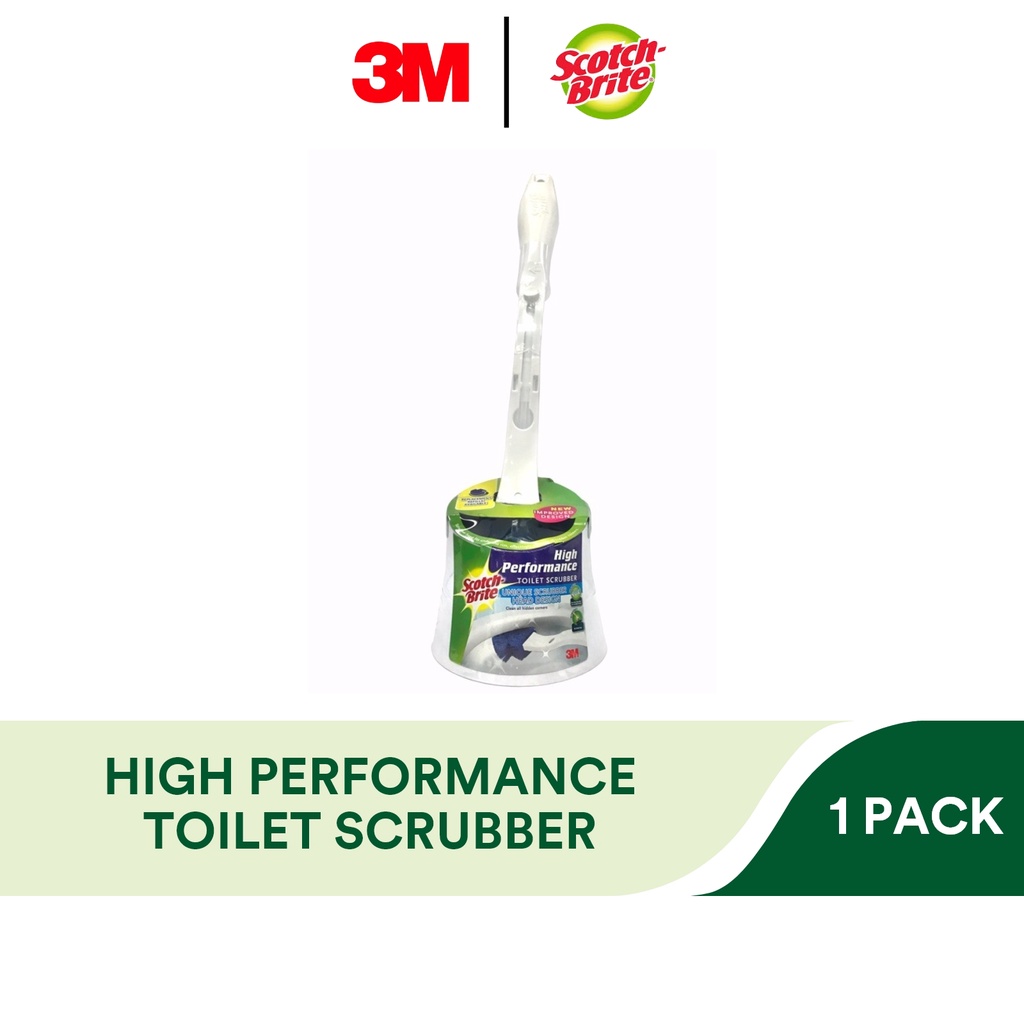 3M Scotch Brite High Performance Toilet Scrubber, 1 Pack Shopee Singapore
