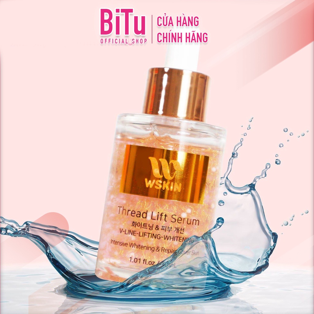 Wskin THREAD LIFT SERUM Skin Whitening, Preventing Slingshotm, Lifting ...