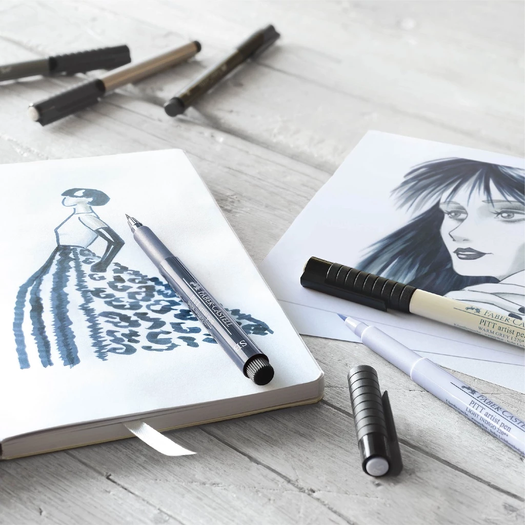Faber-Castell PITT Artist Pen SoftBrush 8x - Gambar 2