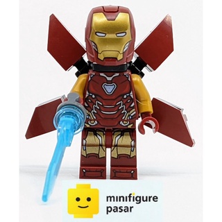 Marvel Super Heroes LEGO Iron Man Mark 85 Armour Avengers Minifigure 7