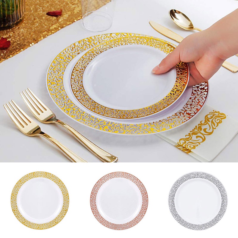 Elegant plates for outlet wedding