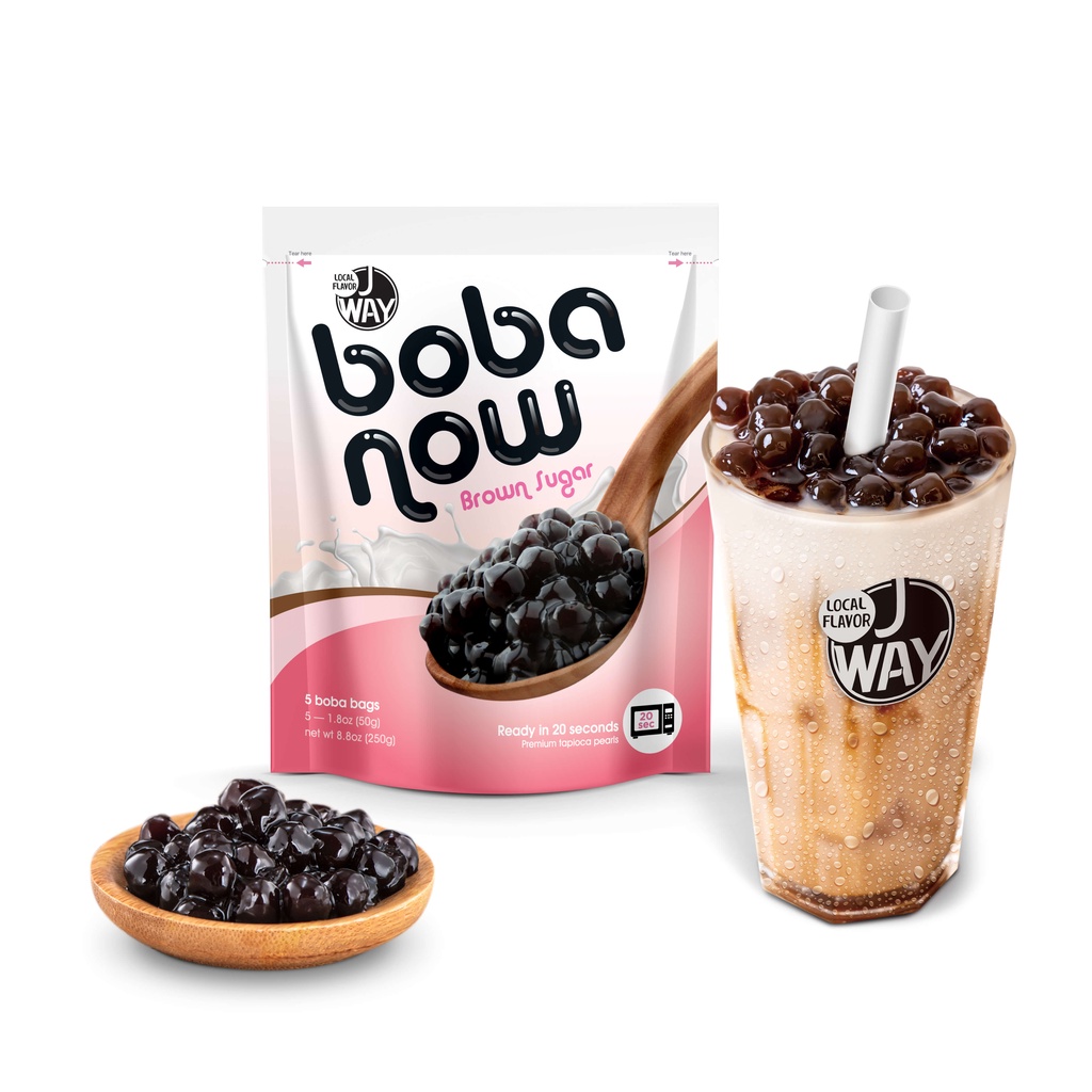 Just Boba (5 packets set)/Bubble Pearls (50g x 5 packets)/ReadytoEat