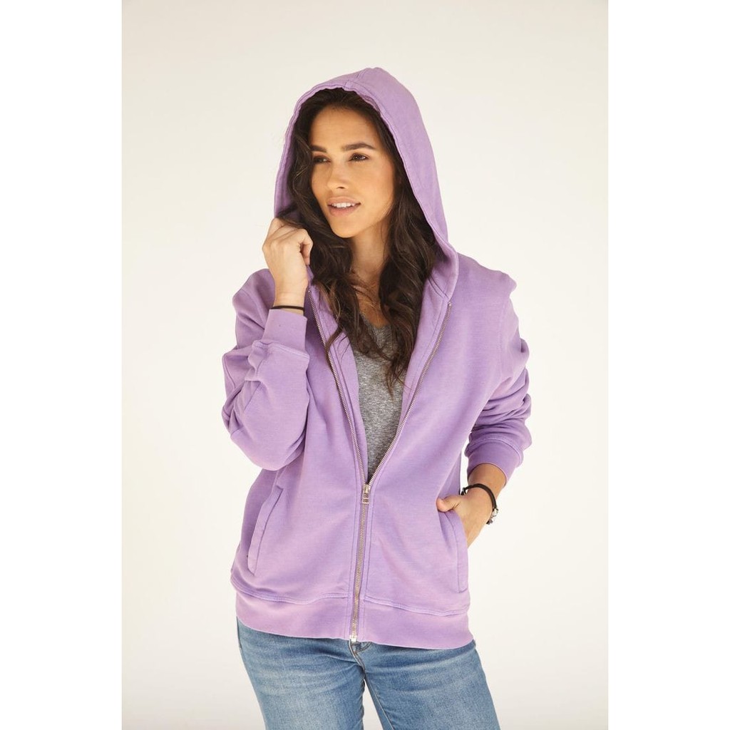 Purple zip sale up jacket