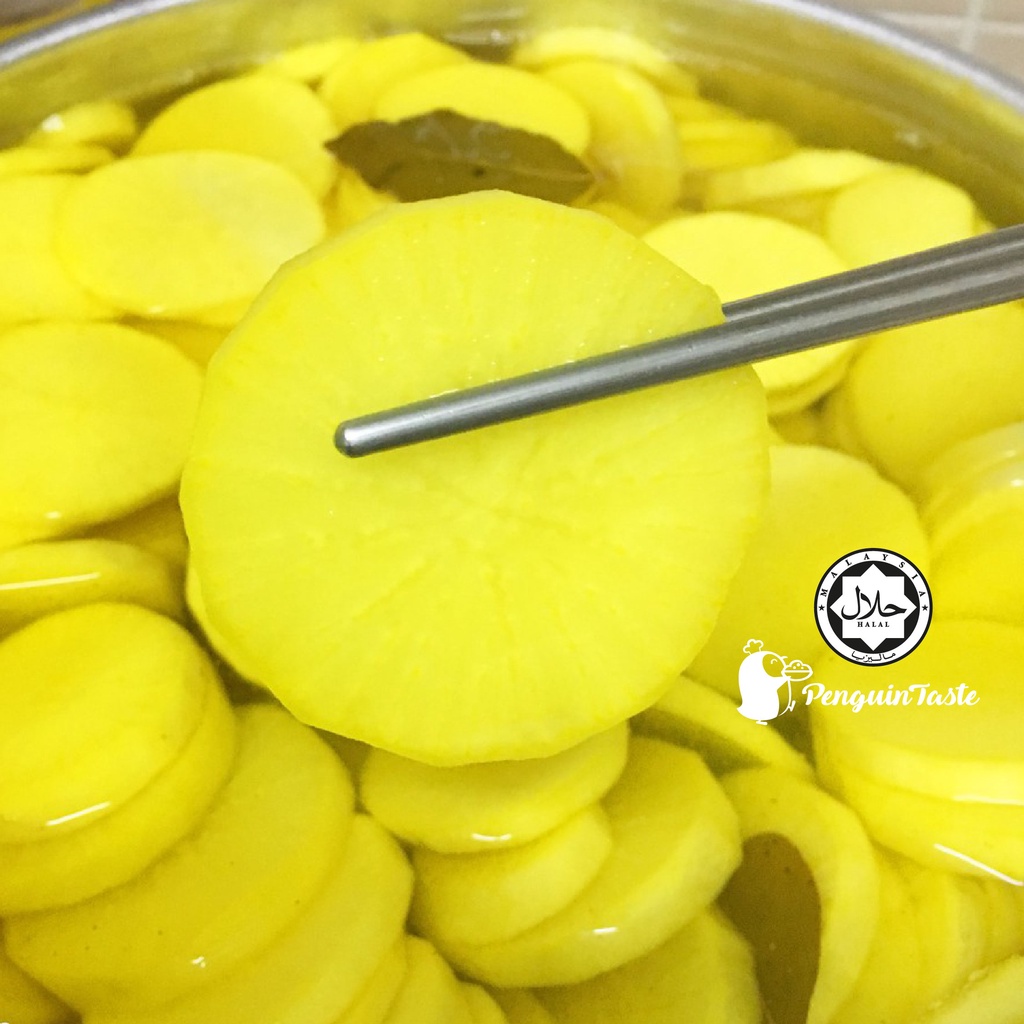 HALAL Korean Pickled Yellow Radish Danmuji by PENGUIN TASTE/韩式配菜/JAKIM