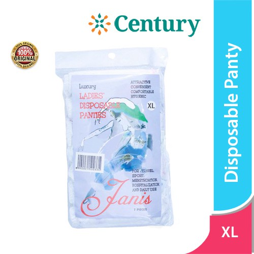 Disposable underwar janis size XL / Celana dalam kertas / sekali pakai / celana travel
