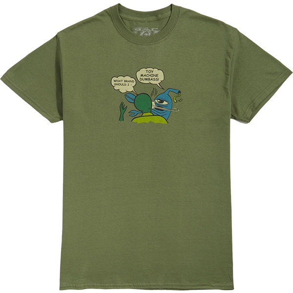 Toy Machine Slap T-Shirt ( Moss ) | Shopee Singapore