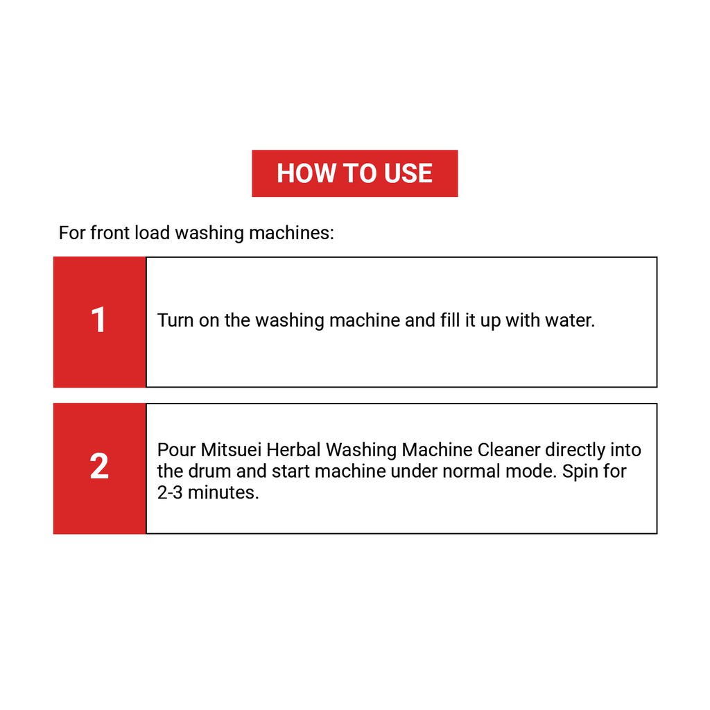Mitsuei Herbal Washing Machine Cleaner (550g) | Shopee Singapore