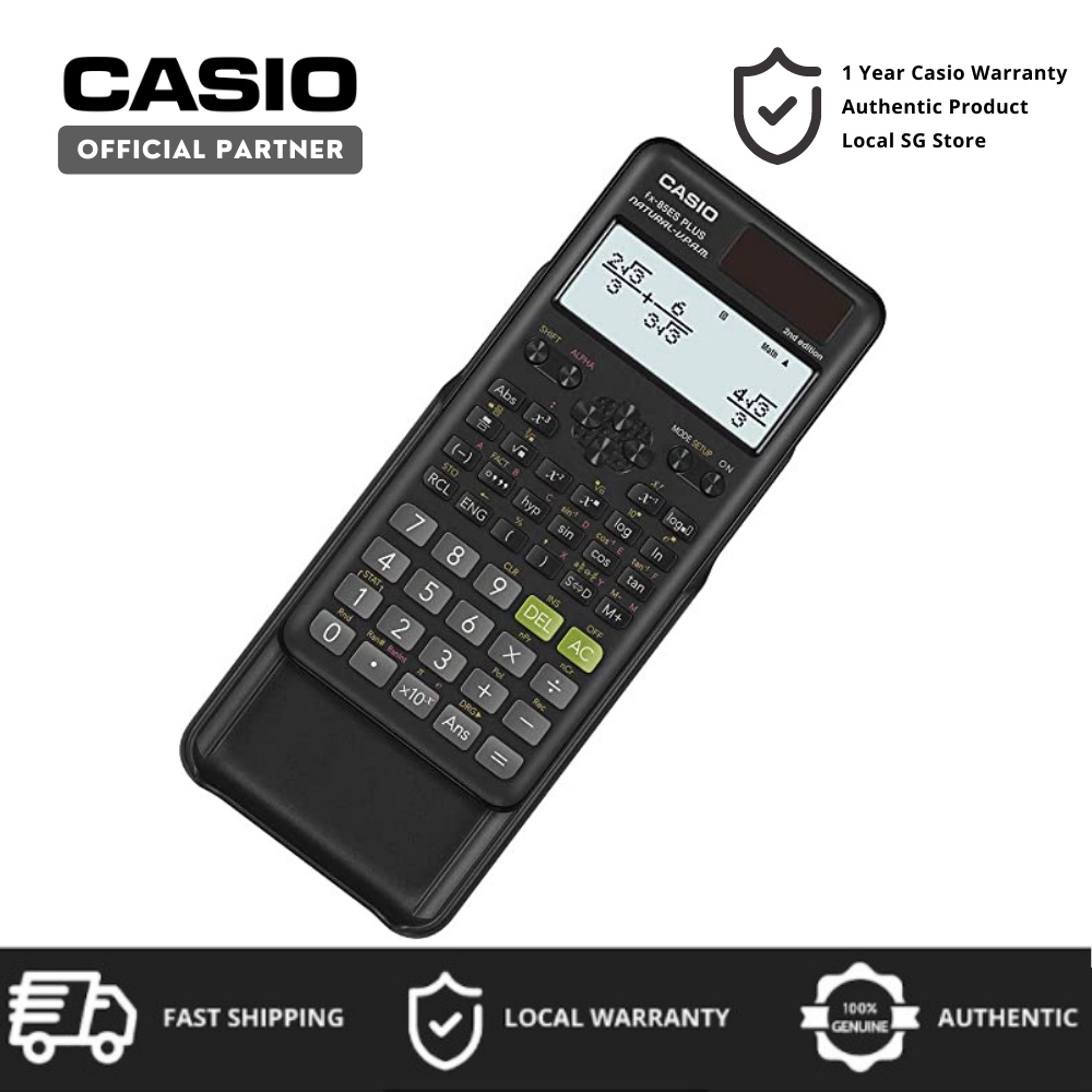 Casio Scientific Calculator FX-85ES Plus- 2 (Approved For Examinations ...