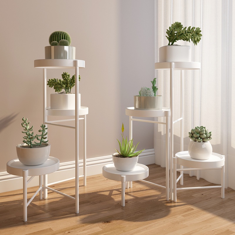 Nordic plant stand shelf flower shelf indoor living room flower rack