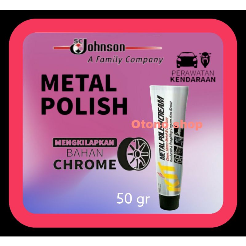 Kit Metal Polish Cream 50gr Shopee Singapore