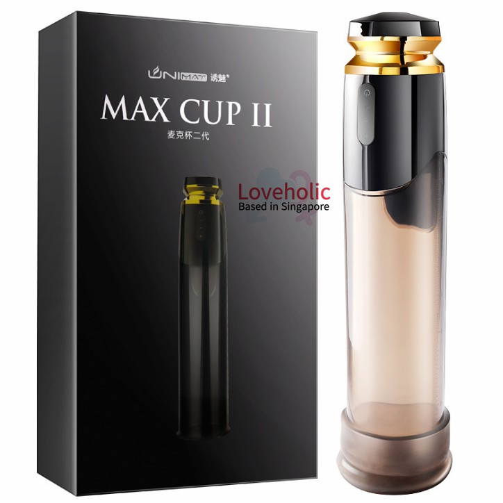 Unimat Max Cup II Fleshlight Masturbation Aircraft Cup Automatic Fully Handsfree Thursting