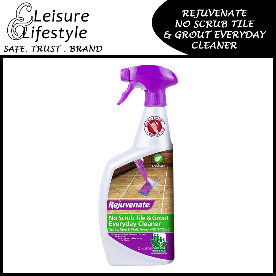 Rejuvenate No Scrub Tile & Grout Everyday Cleaner 947ml Tile Cleaner
