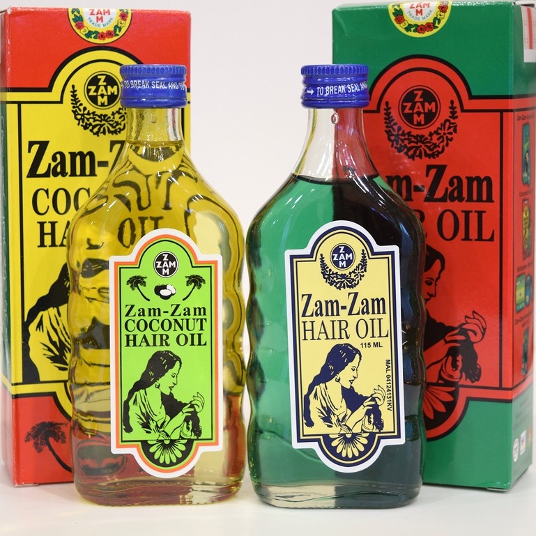 Zam Zam Herbal / Coconut Hair Oil Treatment With Vitamin E (Prevents