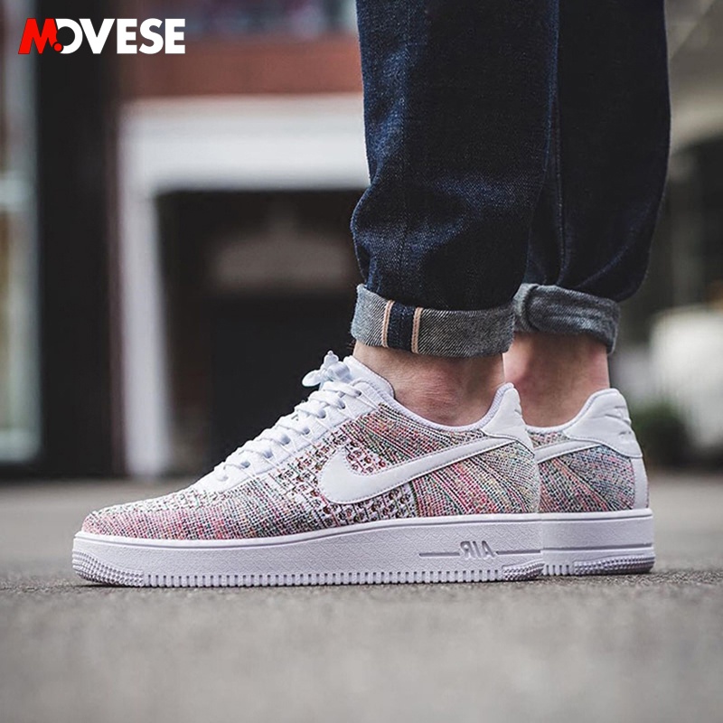 Nike air force 1 ultra flyknit low hot sale white multicolor