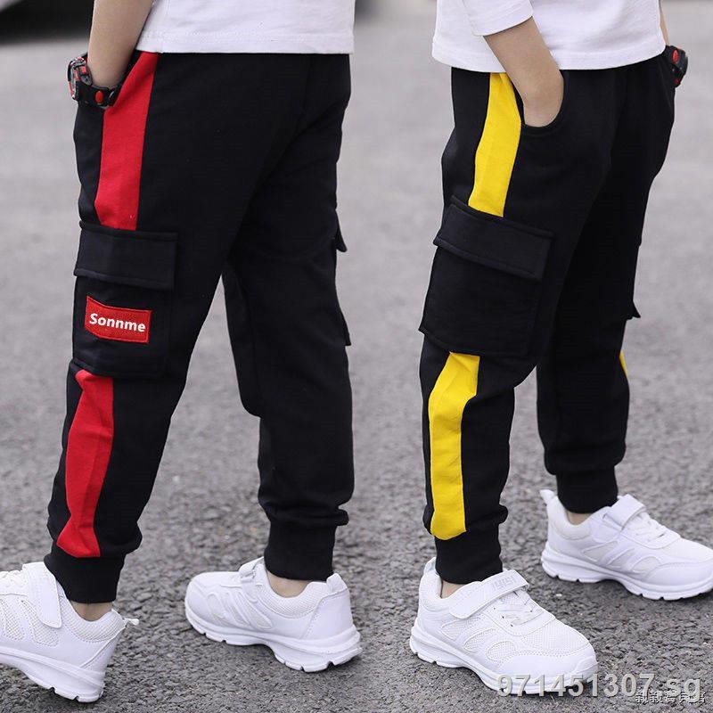 New Spring Autumn Thick Boys Pants Casual Long Style Trousers for