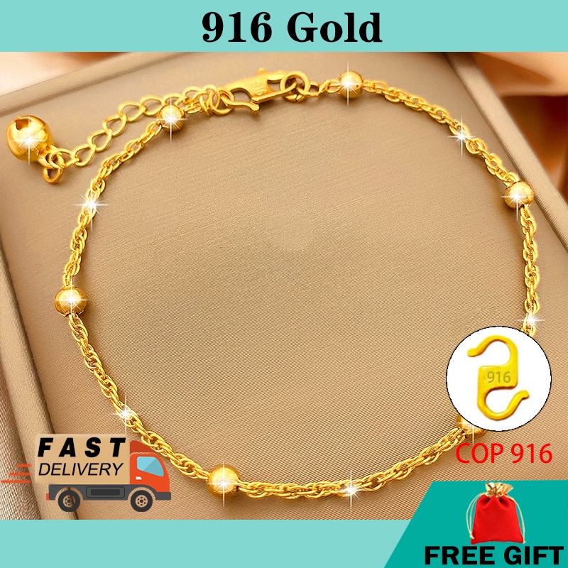 Gold bracelets for on sale infants