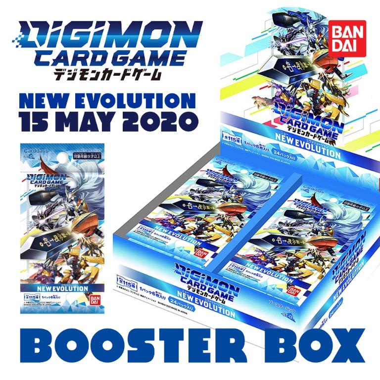 Digimon Card Game New Evolution BT-01 Booster Box (Japanese) | Shopee  Singapore