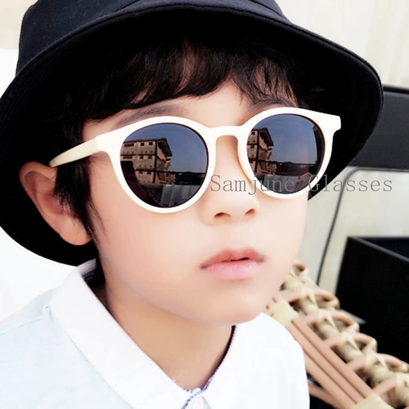❤READY STOCK❤2019 New Outdoor Sunglasses UV400 Boys Girls Cute Round Children Sunglasses Kid