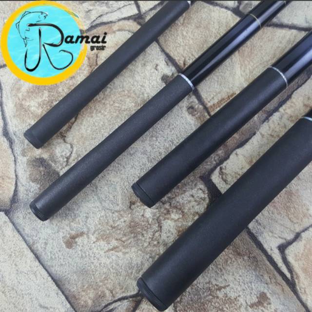 Joran Tegek Ruas Pendek 40cm Rocky Medium Fiber Kagawa Joran Tegek 270-540 ringan Telescopic - Gambar 3