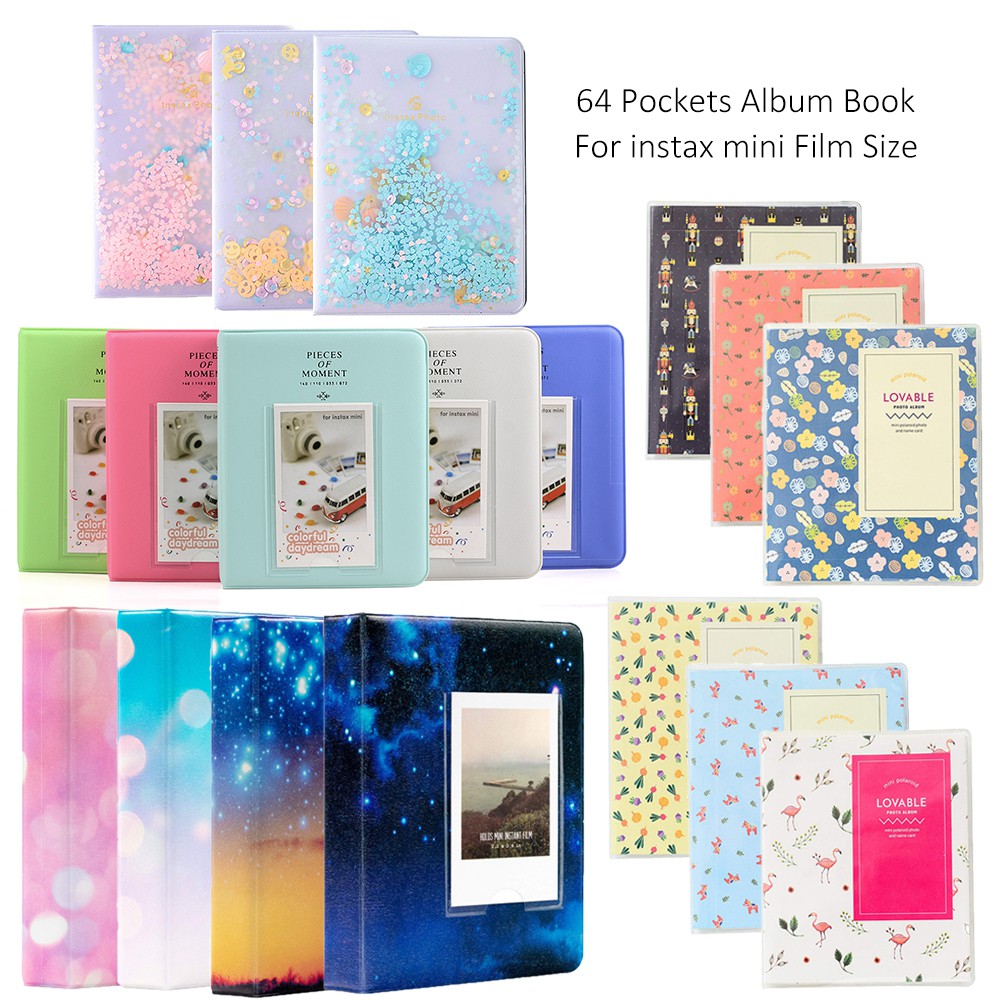Photo Album For Pictures,128 Pockets Album For Fujifilm
