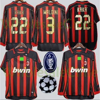 Kaka Jersey AC Milan 06-07 Retro Football Jersey Champions League