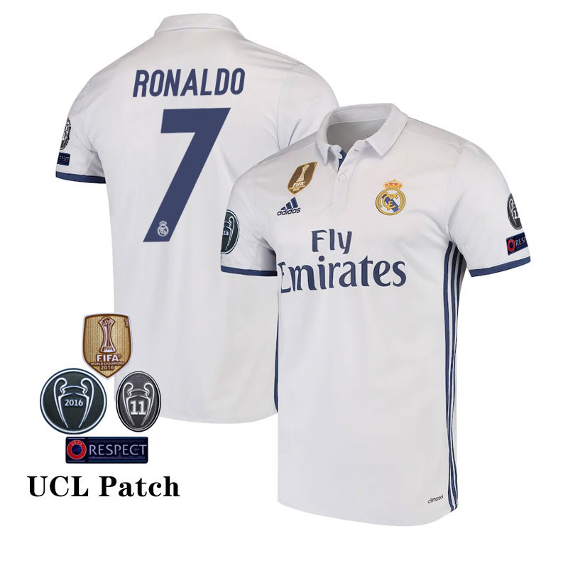 16 17 Real Madrid Home CF Jersey Cristiano Ronaldo Shopee