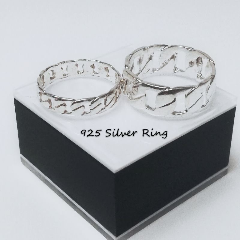925 Silver Ring For Men Cincin Lelaki Perak Tulen 925纯银男生戒指 (r032/scr40 ...