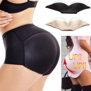 1/2pcs Women Bady Shaper Padded Butt-lift Panty Butt Hip Enhancer Fake Hip  Lifter Shapewear Underwear Ass Push Up Safety Panties