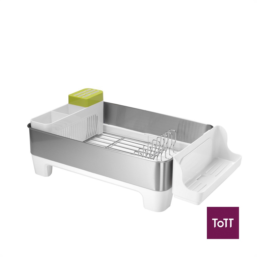 Eko Regal Stainless Steel Dish Rack, White | Shopee Singapore