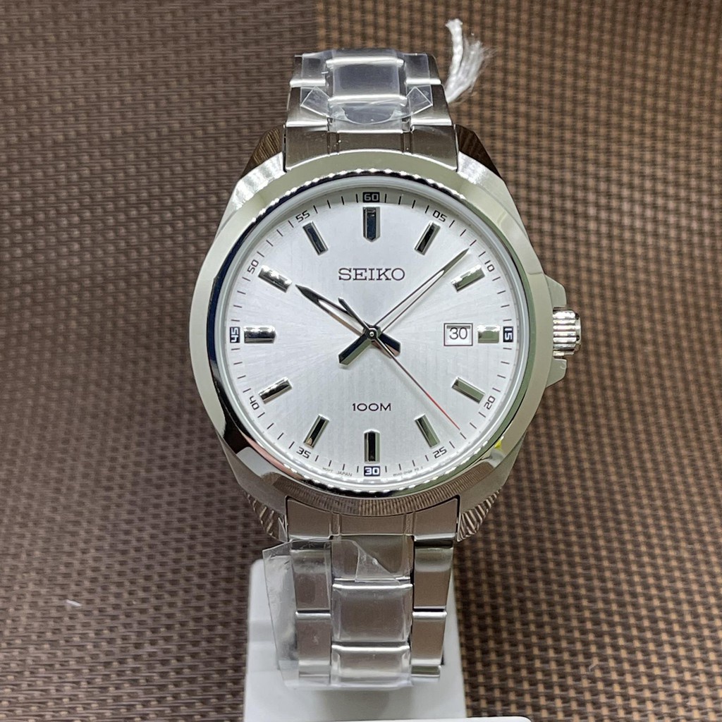 Seiko SUR273P1 Classic Quartz Analog Stainless Steel Bracelet Analog Date Men s Watch Shopee Singapore