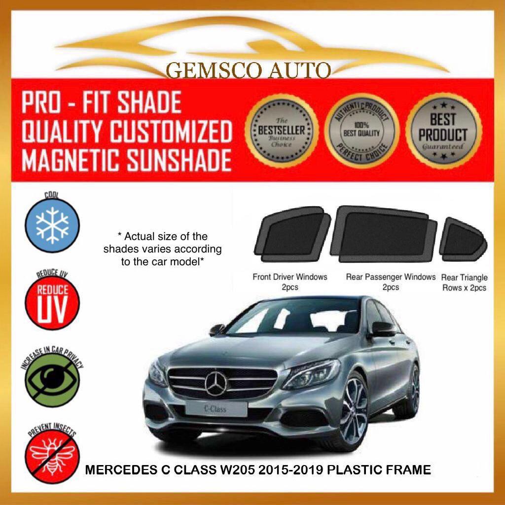 Mercedes C Class W205 2015 - 2021 (Plastic Frame) (6 / 7pcs) Car ...