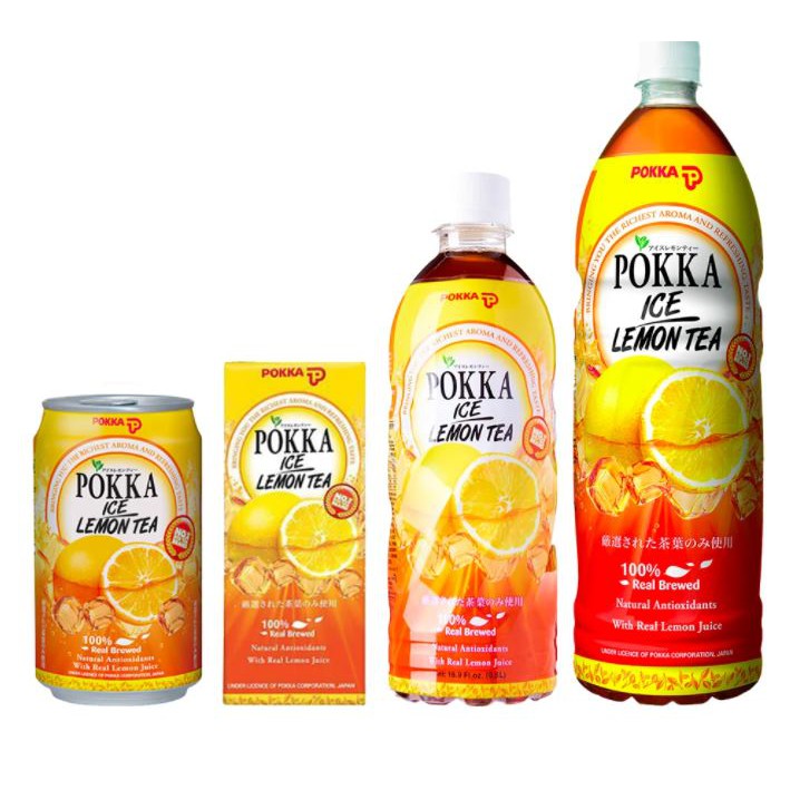 [BCRS] POKKA Lemon Tea 500ML X 24 (BOTTLE) | Shopee Singapore