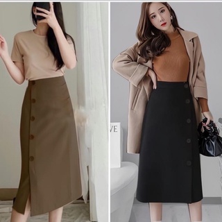 Cute high waisted midi skirts best sale