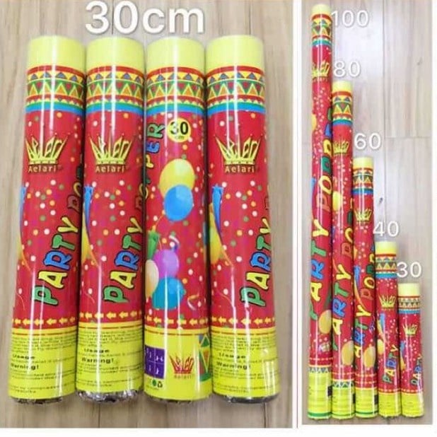PARTY POPPERS COFETTI POPPING PARTY/WEDDING/BIRTHDAY/CONGRATULATIONS