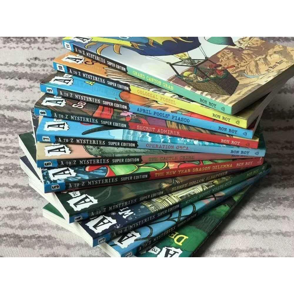 正版A to Z Mysteries Super Edition Bundle 最抵價: 買書書