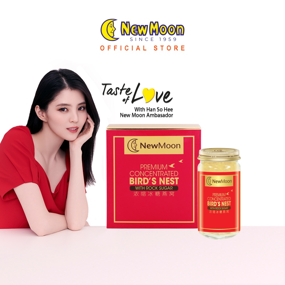 New Moon Premium Concentrated Bird's Nest with Rock Sugar 150g