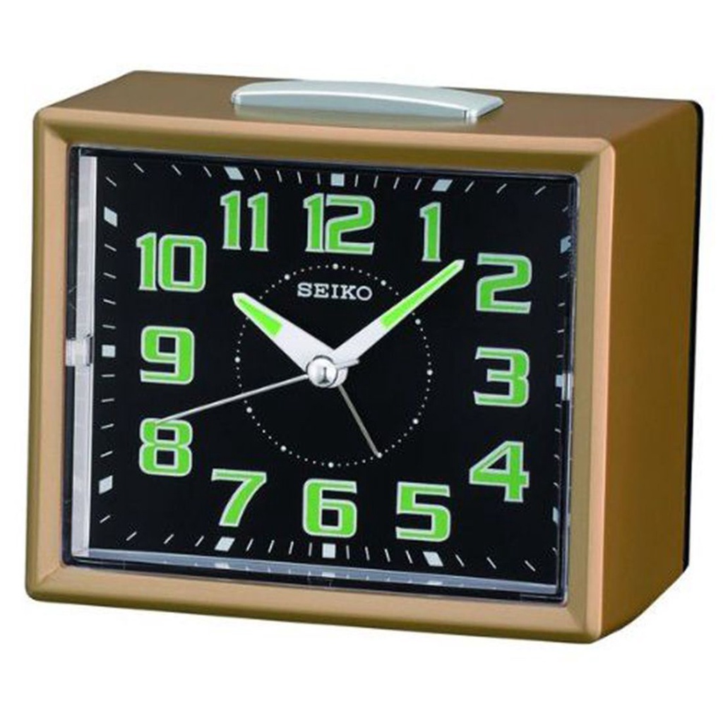 Seiko Quartz Lumibrite Desk Alarm Clock QHK024G Shopee Singapore