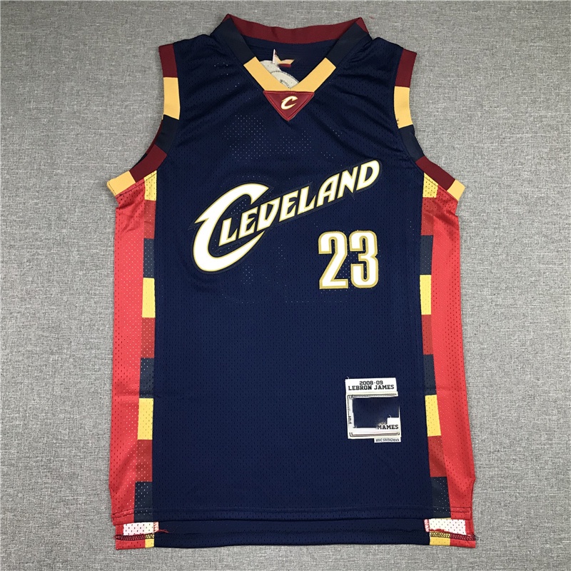 Cleveland Cavaliers No.23 LeBron James Jersey Embroidered Retro
