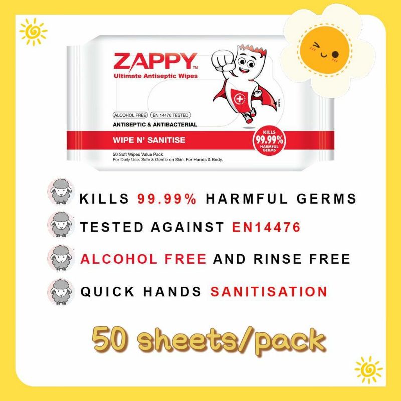 [BUY 1 FREE 1] Zappy All Natural Baby Safe Food Contact Ultimate