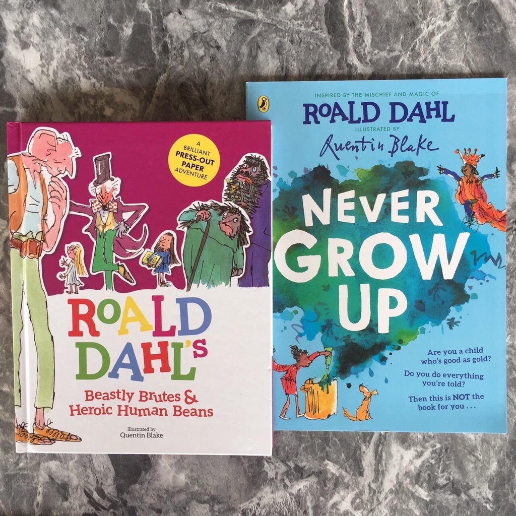 New Roald Dahl Bookset (2 Books Set) | Shopee Singapore