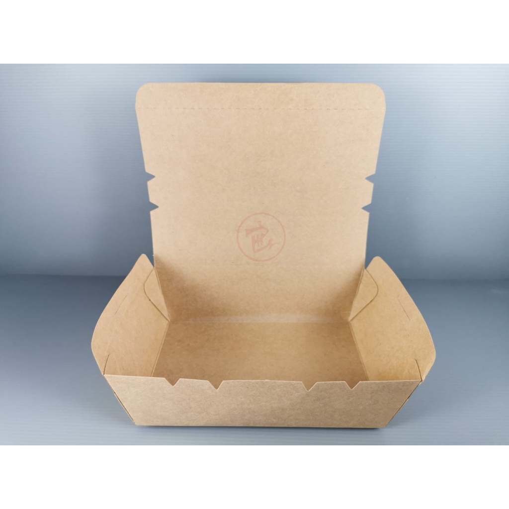 1600ml Kraft Paper Disposable Salad Box With Window, 43% OFF