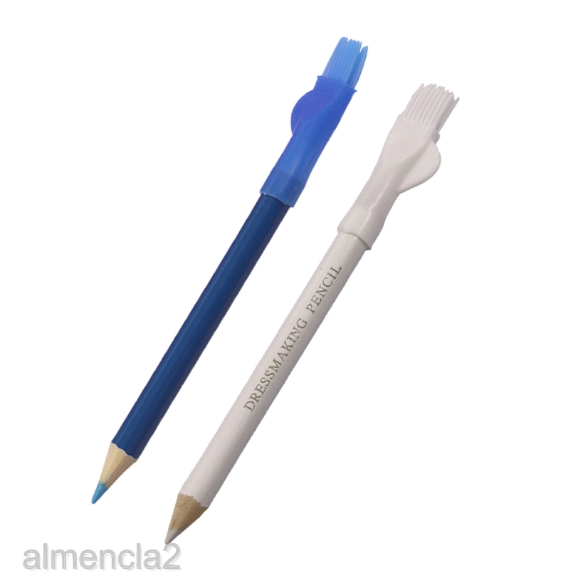2Pc Fabric Markers Pen Tailor Chalk Pencil Dressmaking Quilter