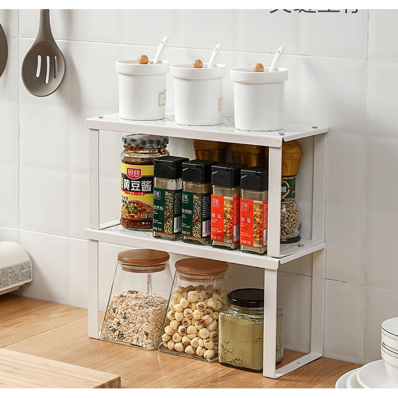 Expandable Stackable Multifunctional metal-Carbon steel shelf Rack ...