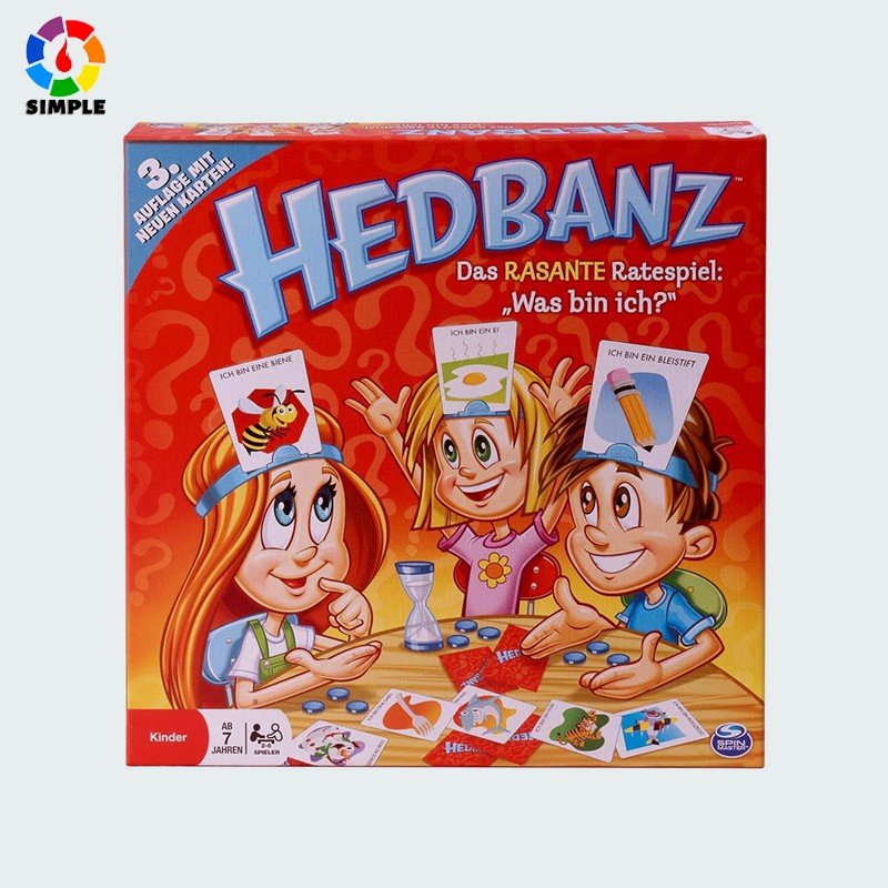 Hedbanz Card Board Game The Quick Question of What am I Cards Board