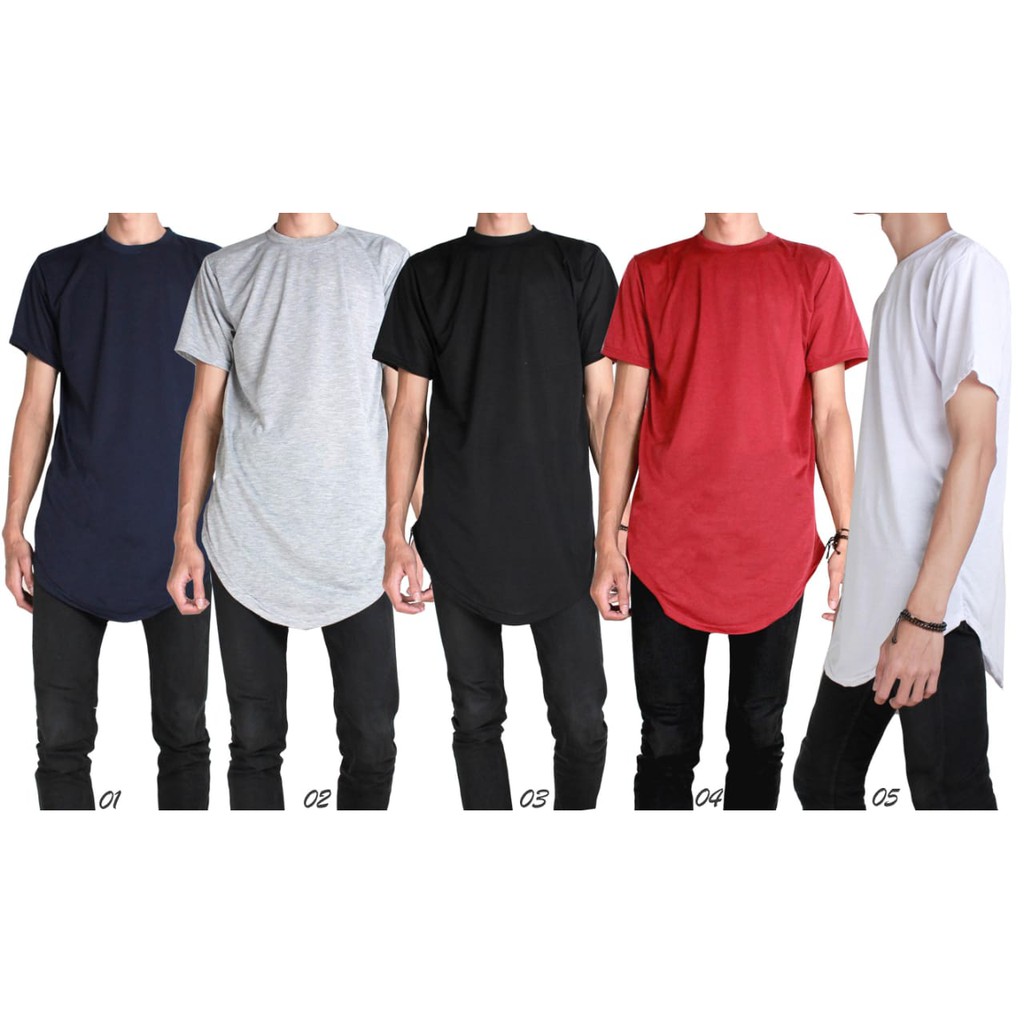 Longline t shirt hotsell