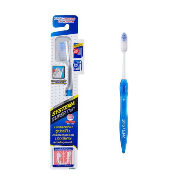 SYSTEMA Toothbrush Systemma Super Thin | Shopee Singapore