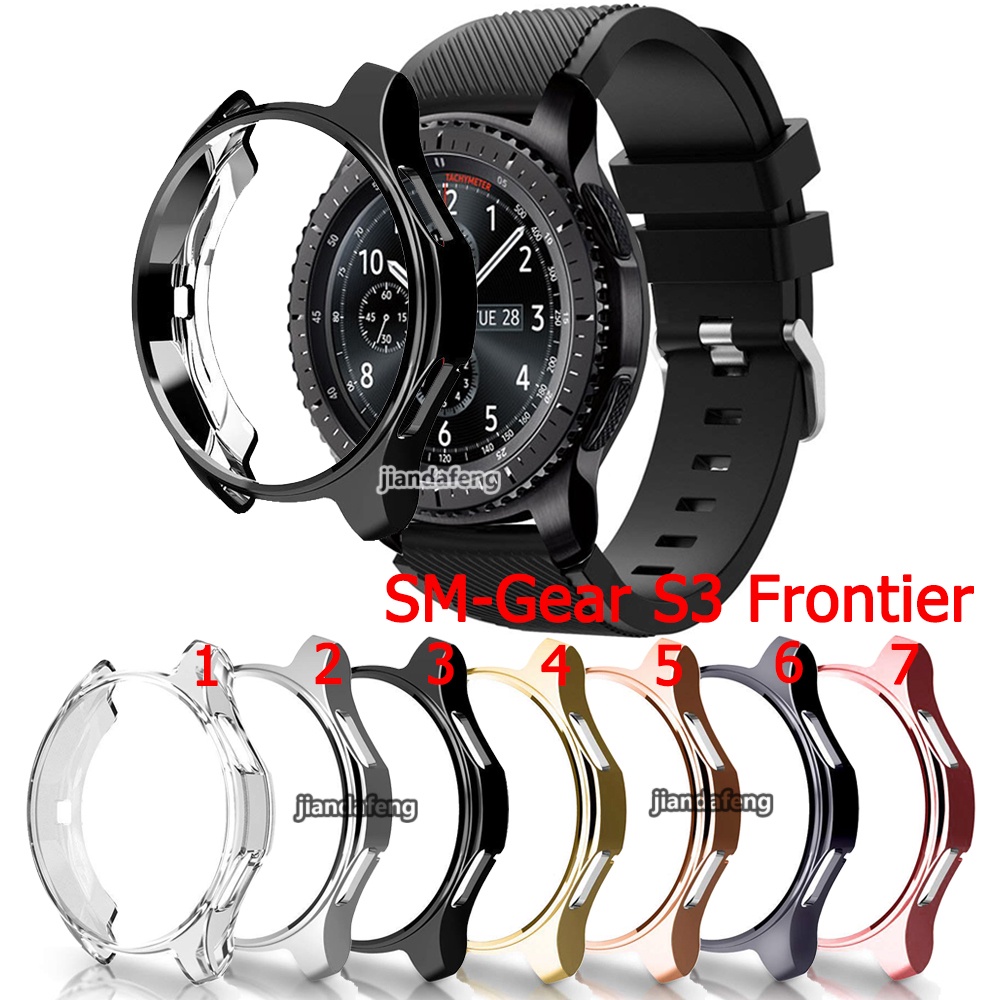Electroplate TPU Protector Case Clear Cover For Samsung Gear S3 Frontier Shopee Singapore