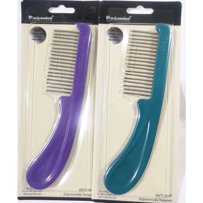 hair Doctor, paganini Rotating Steel bristle hair comb LONG, steel comb ...