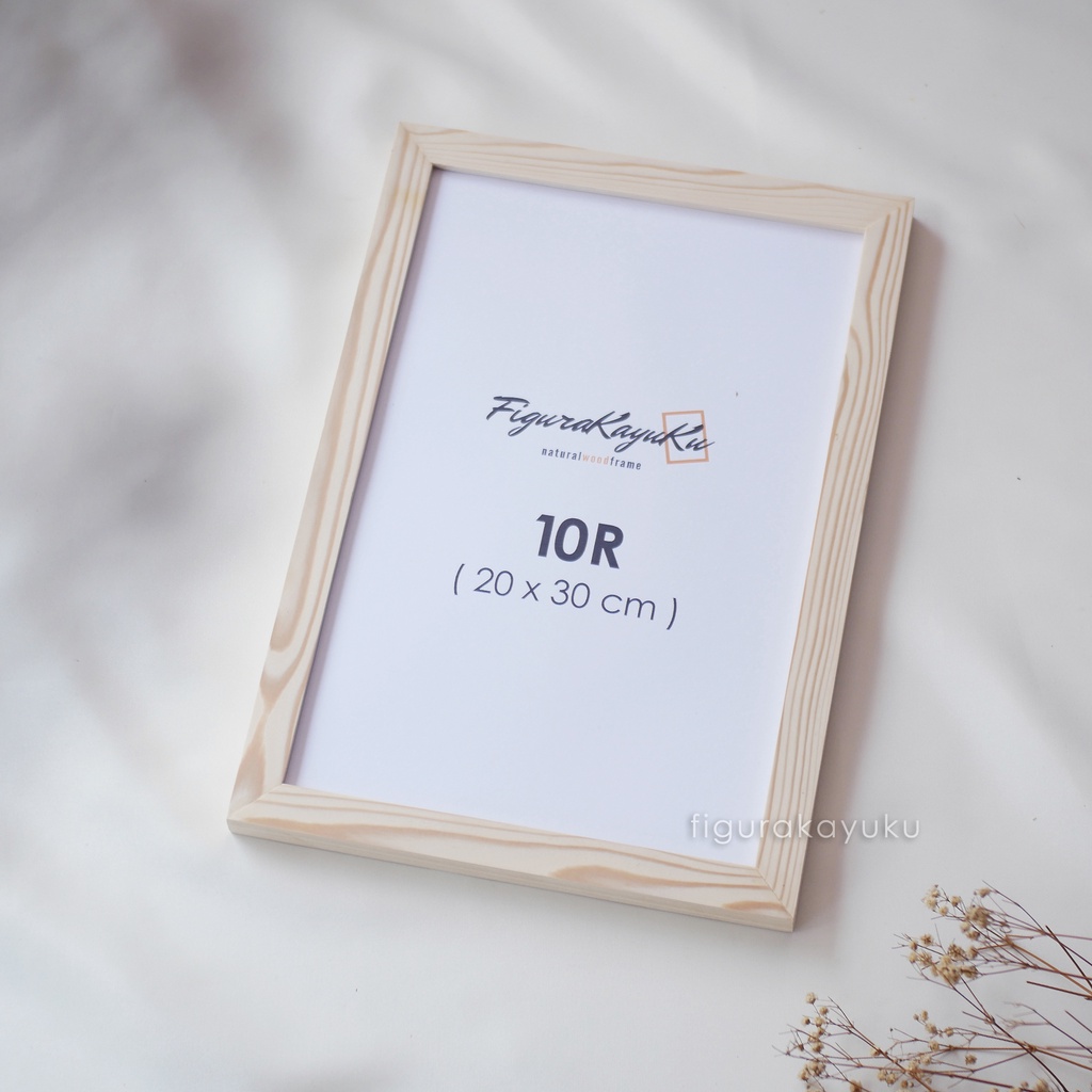 KAYU 8r Plus Photo Frame 20 x 30 Cm / Wooden Figura With Glass / Dutch ...