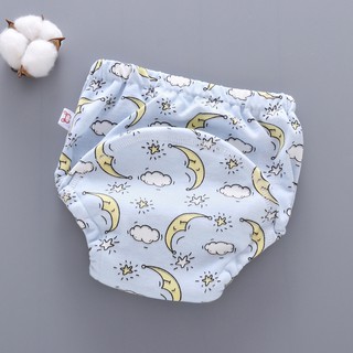 New 4-layer gauze cotton Toddler Potty training pants Cotton Training  Underwearbaby washable diaper learning children